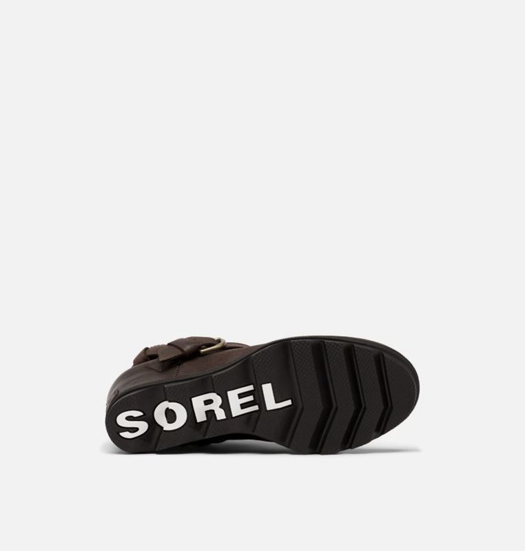 Sorel Kadın Joan Of Arctic™ Ii Buckle Bootie - Takozlar Siyah Kahverengi - 481-HPKFWR